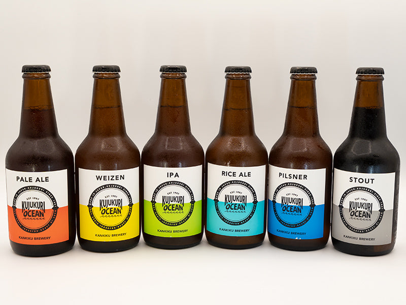 九十九里オーシャンビール KUJUKURI OCEAN6種飲み比べセット｜寒菊銘醸